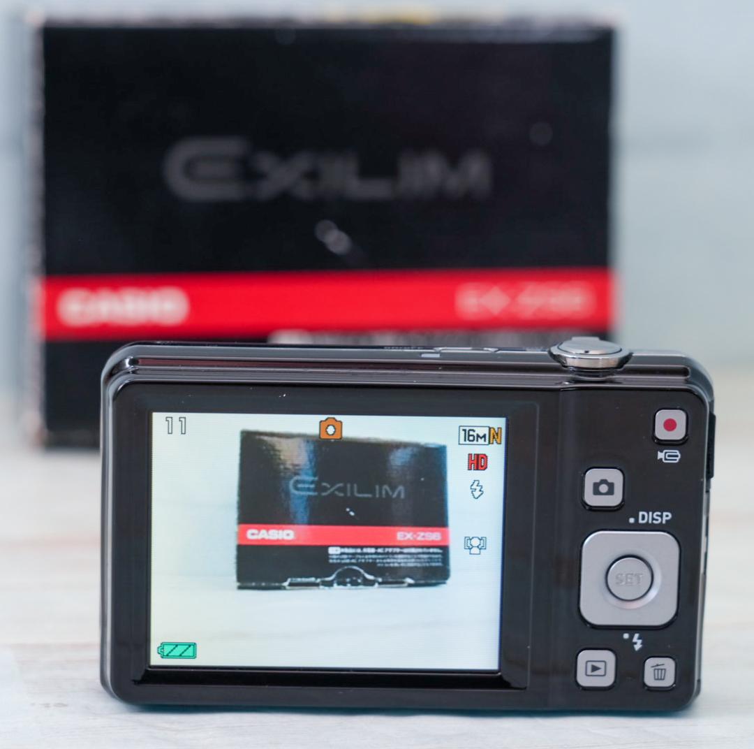 【美品】CASIO EXILIM EX-ZS6 コンデジ ブラック