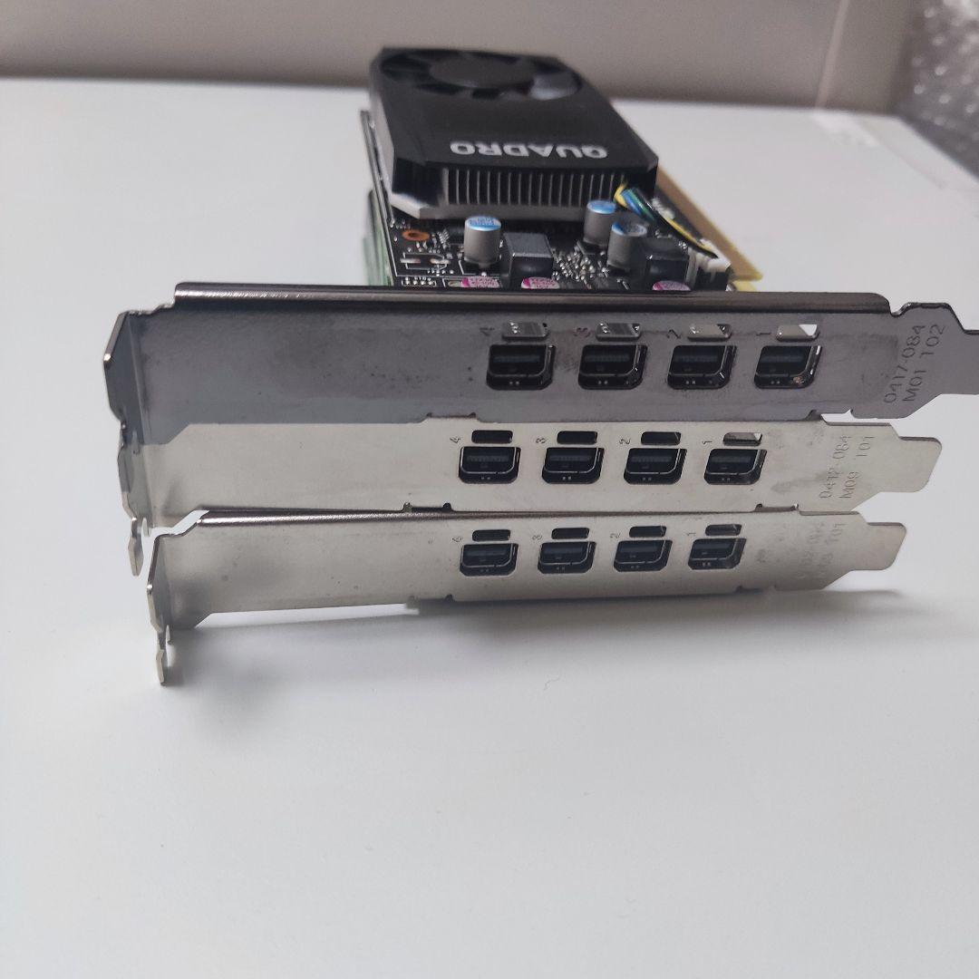 p600 quadro nvs 510 2枚 動作確認済み 4画面出力 4K