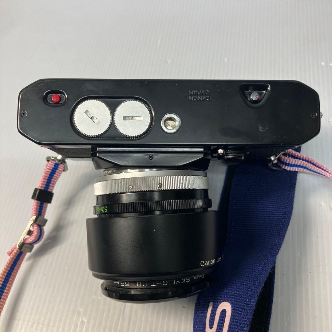 Canon EF フィルムカメラ FD レンズ付き！ キヤノン　ブラックボディ