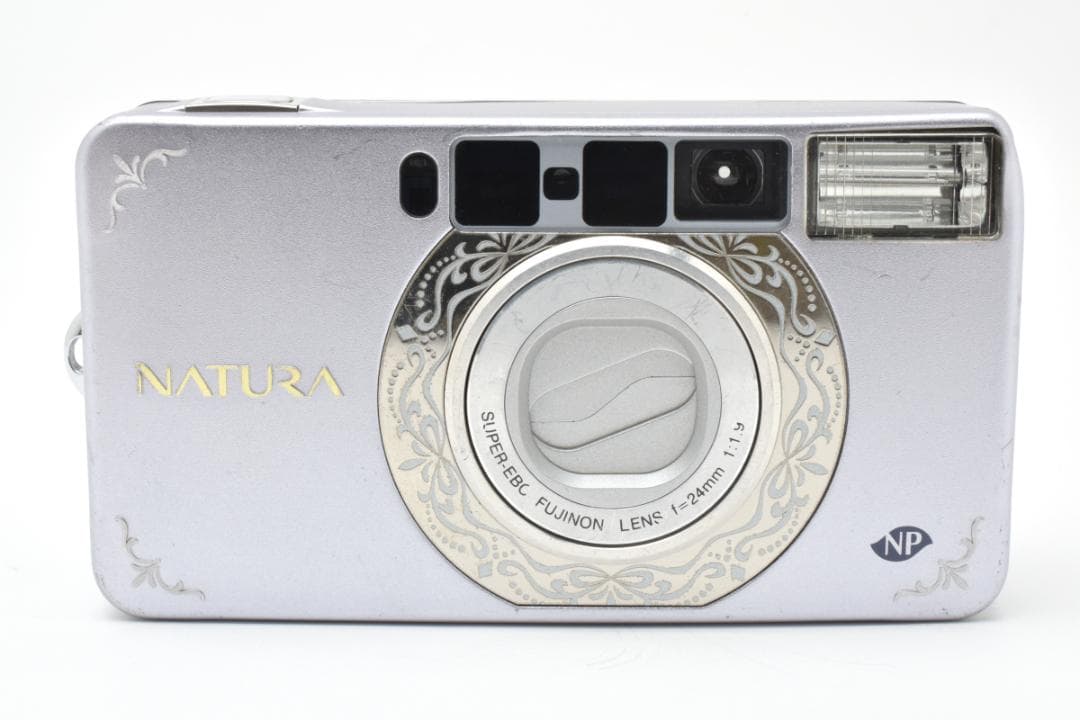 【希少・完動品】FUJIFILM NATURA S ラベンダー フィルムカメラ