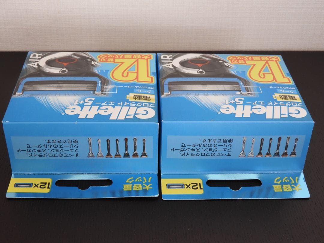 Gillette プログライド エアー 5+1 替え刃 12個入り 2箱セット