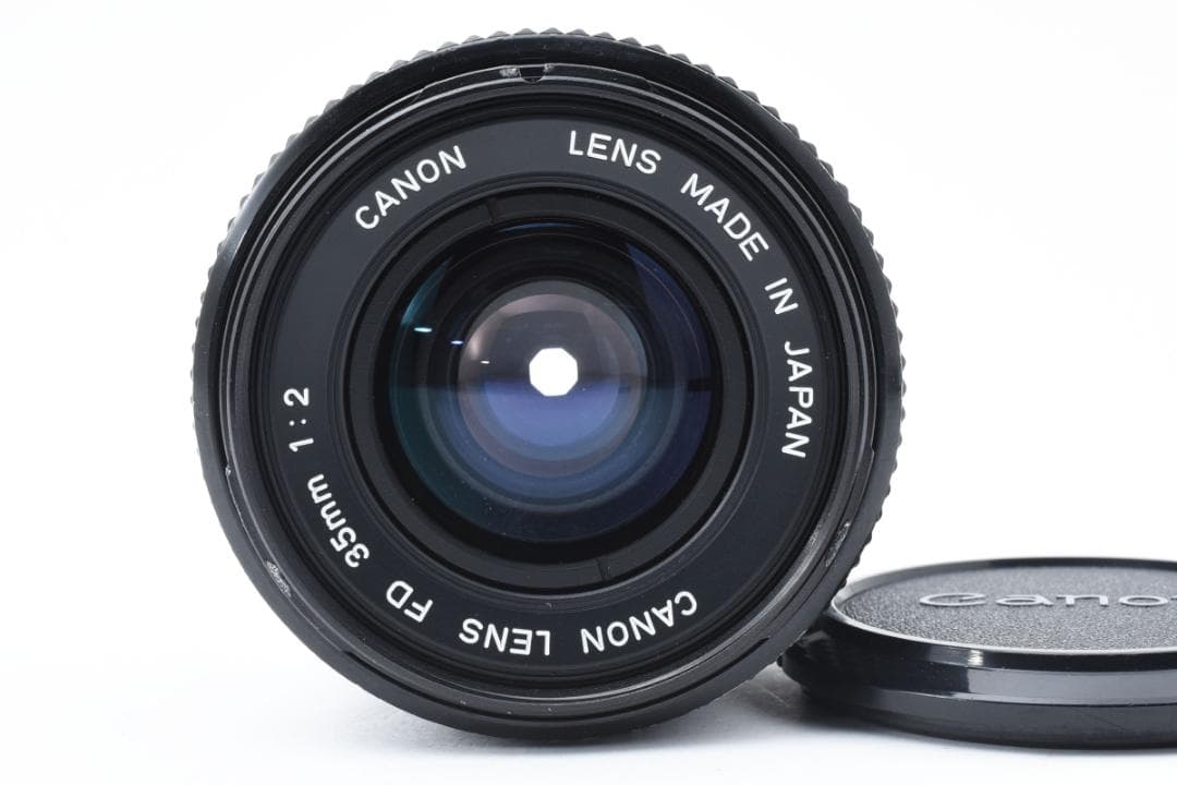 【良品】Canon New FD 35mm f2 単焦点レンズ #B3
