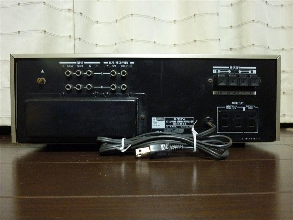 SONY ソニー プリメインアンプ TA-515 修理済 全機能動作