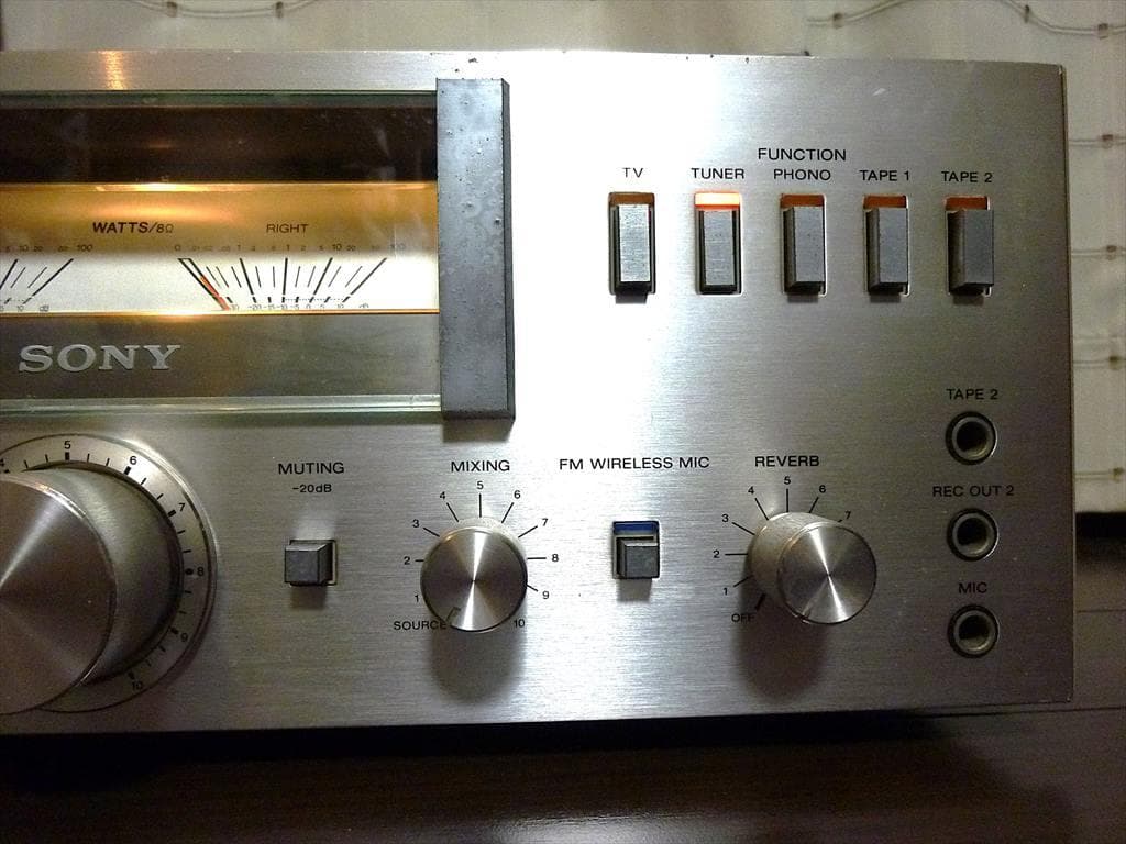 SONY ソニー プリメインアンプ TA-515 修理済 全機能動作