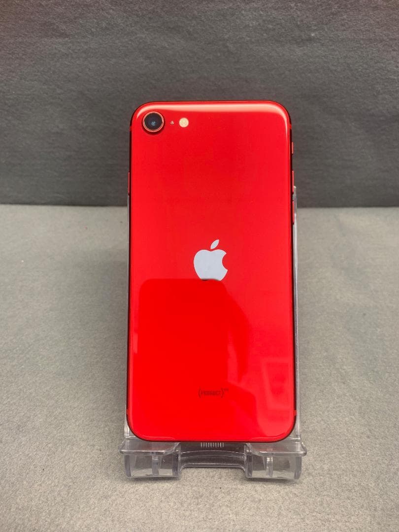 超美品　国内版　SIMフリー　iPhoneSE 第2世代 128GB レッド色
