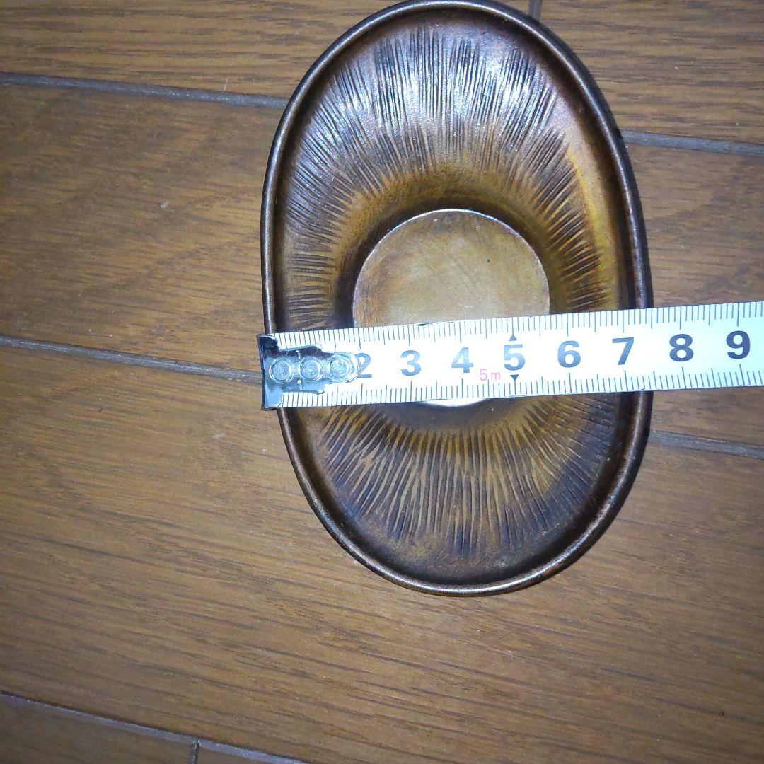 銅　茶托　茶道具　3種　20枚　宣徳銅茶托