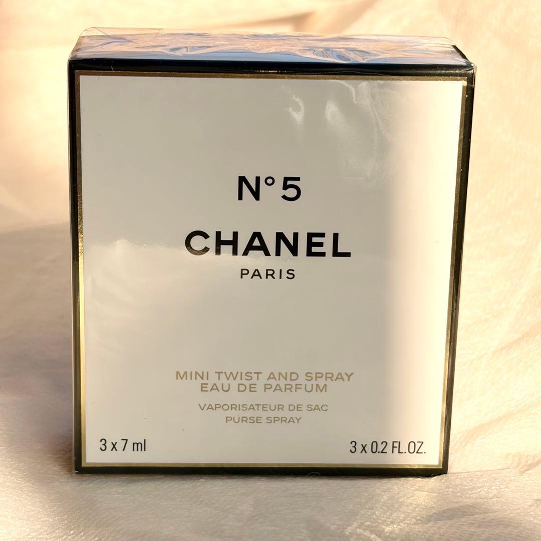 【新品未開封】CHANEL N°5 オードゥパルファム ミニツィスト＆スプレイ
