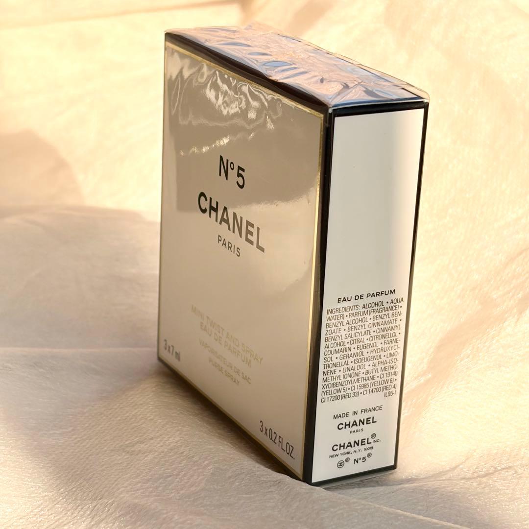 【新品未開封】CHANEL N°5 オードゥパルファム ミニツィスト＆スプレイ