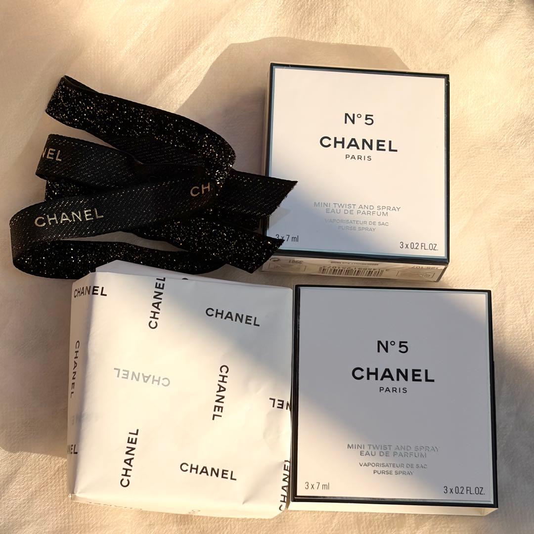 【新品未開封】CHANEL N°5 オードゥパルファム ミニツィスト＆スプレイ