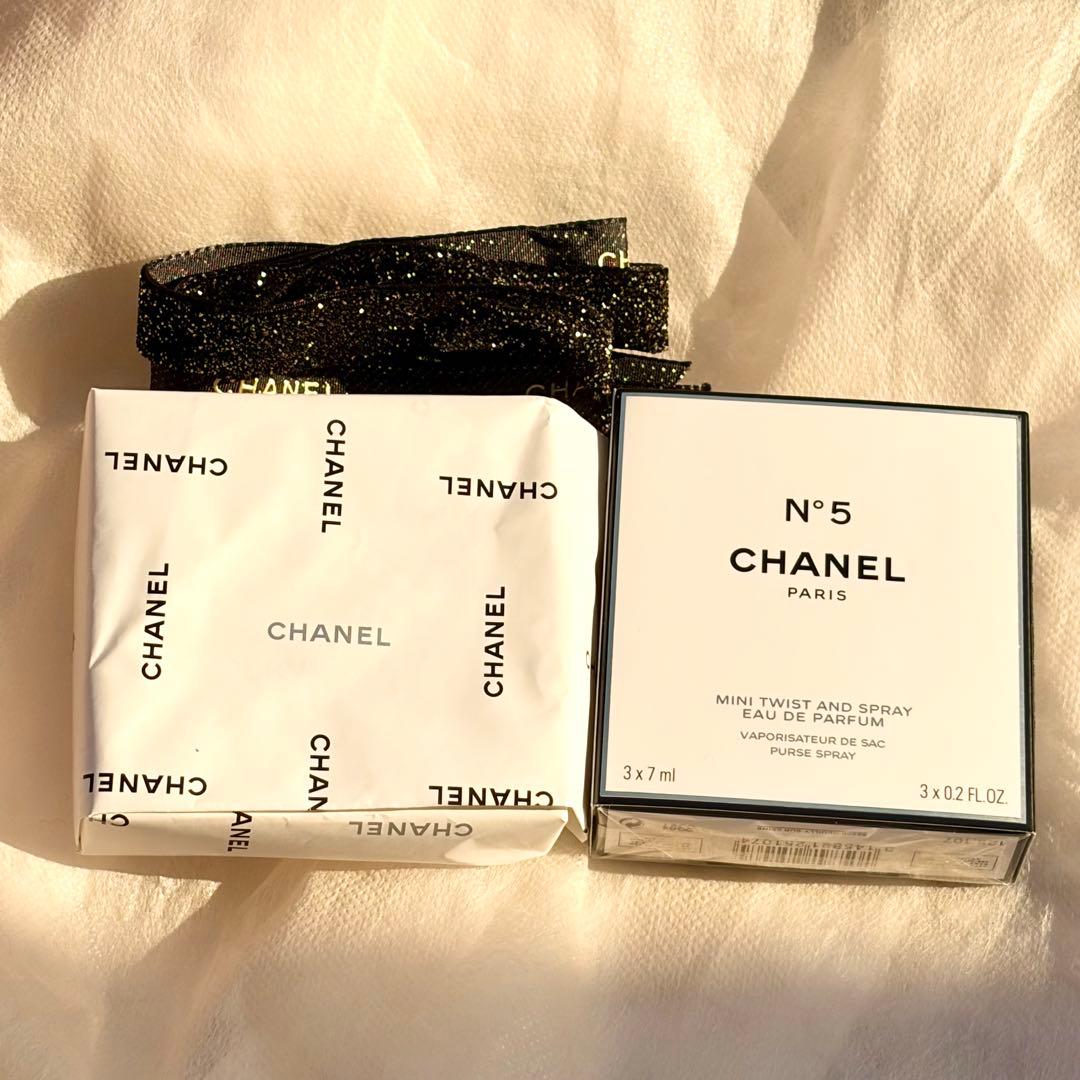 【新品未開封】CHANEL N°5 オードゥパルファム ミニツィスト＆スプレイ