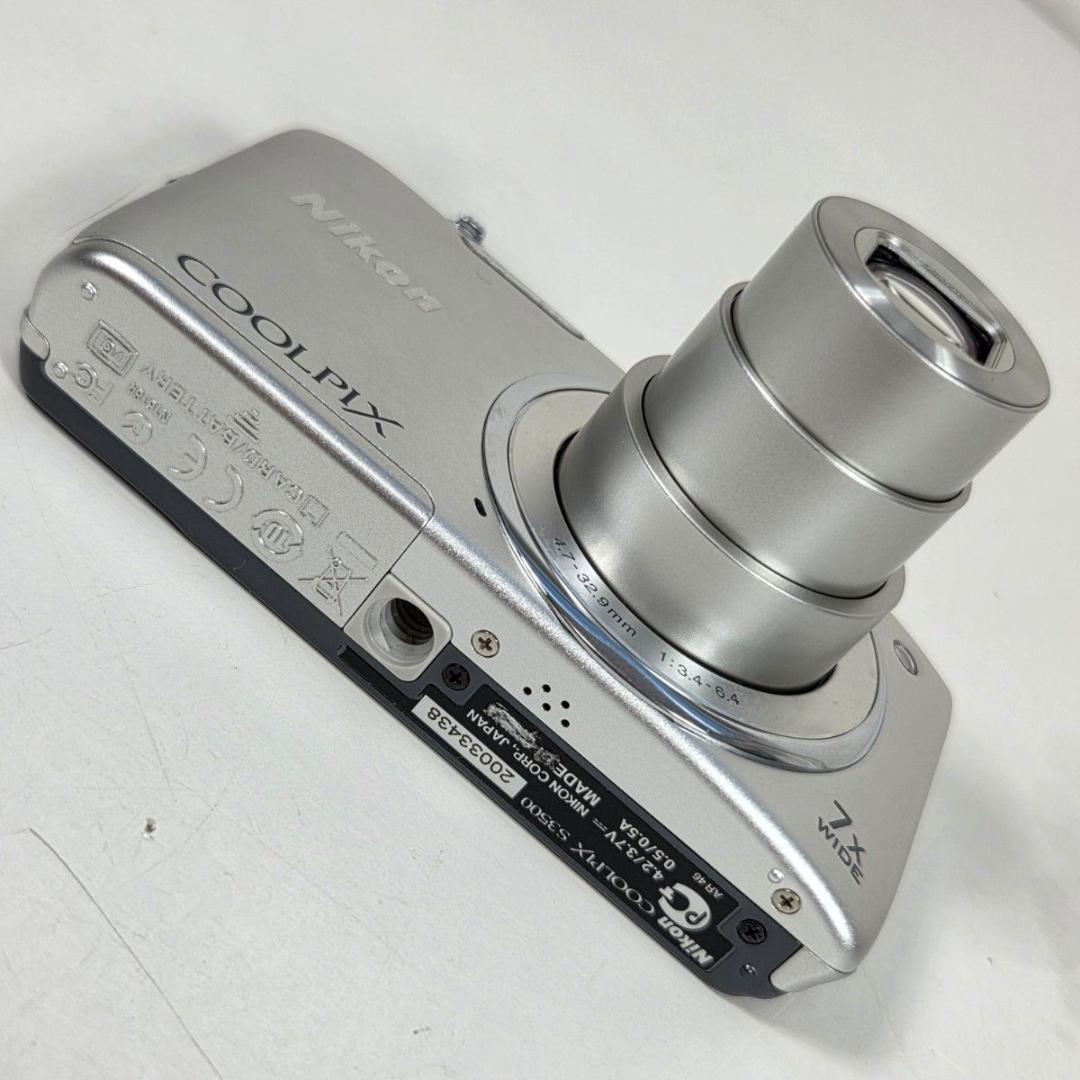 Nikon COOLPIX S3500 シルバー USB アダプター