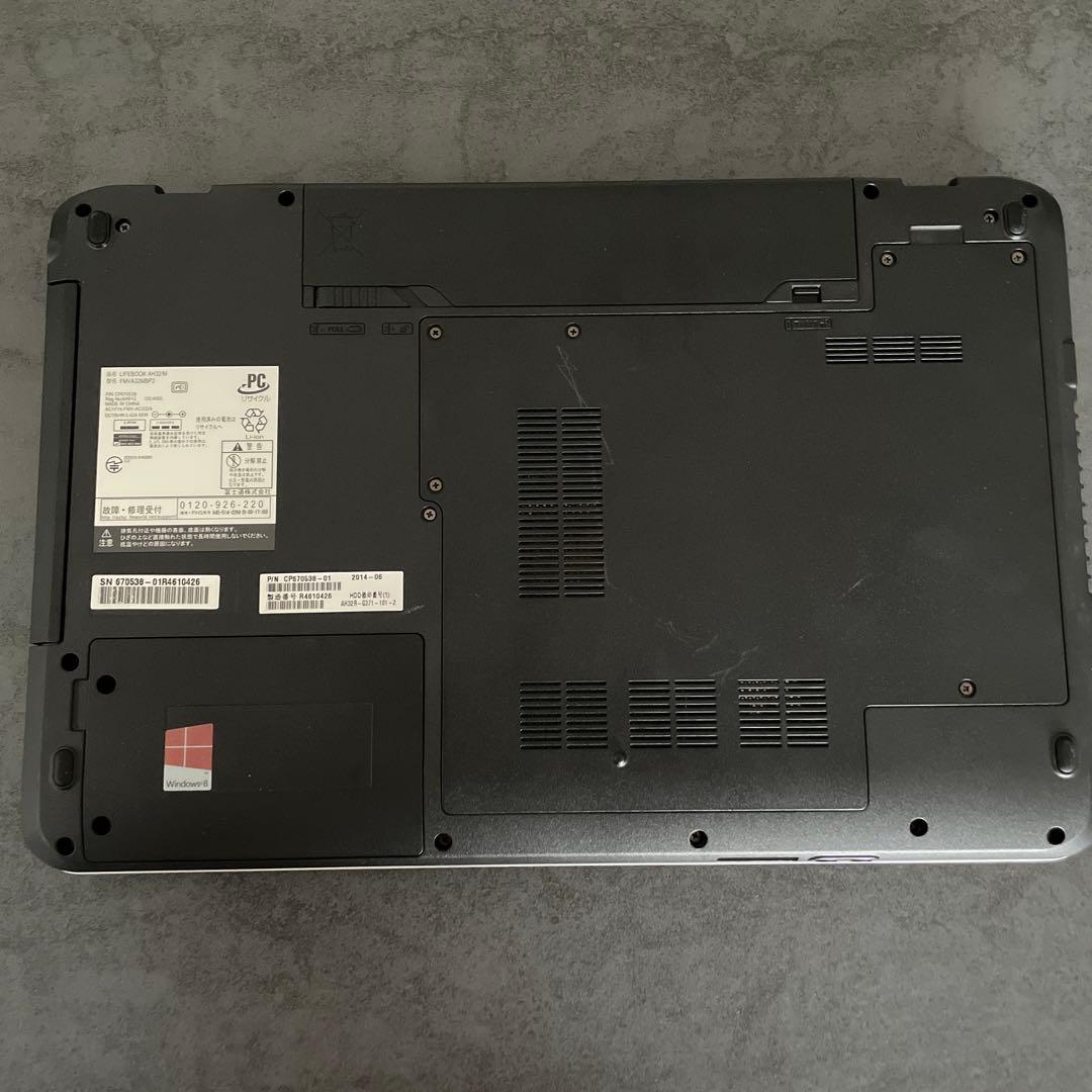 富士通　ノートパソコン　LIFEBOOK AH32/M