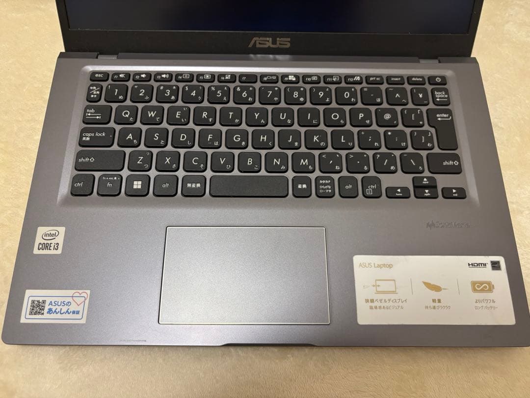 【美品】ASUS VivoBook X415JA ノートパソコン 14インチ