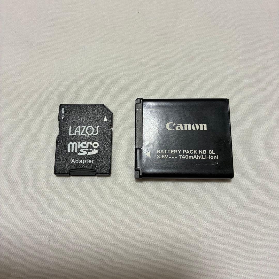 【動作品】Canon Power Shot A2200 レッド　デジカメ