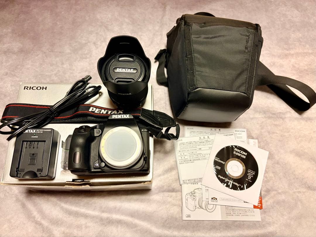 【一眼レフ/PENTAX K-70】ズームレンズ×SDカード×ズームバックセット