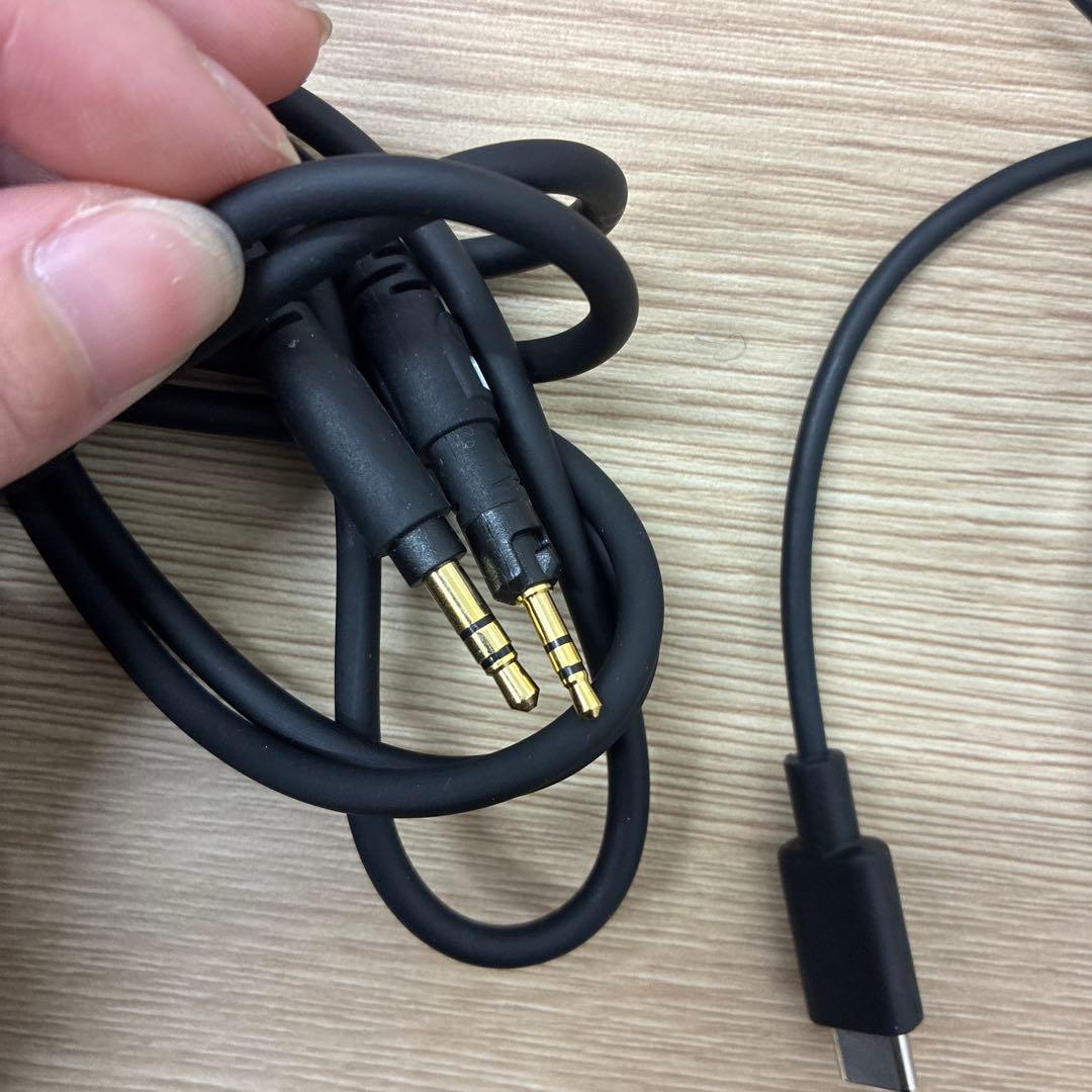オーディオテクニカ　ATH-M50X 有線タイプ ケーブル 美品　箱無し