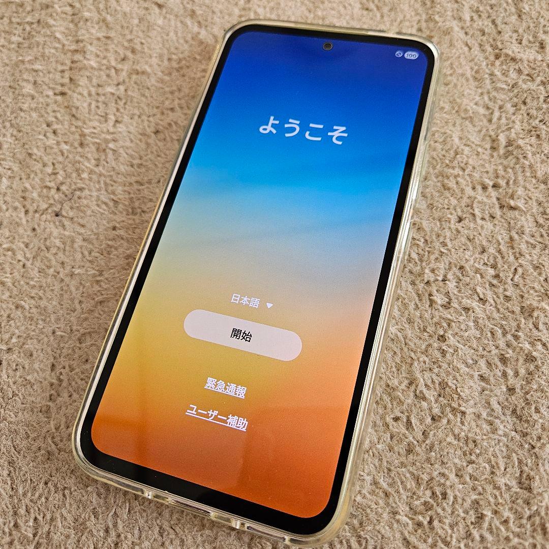 未使用級. galaxy A54 5G. SIMフリー.デュアルSIM.128G