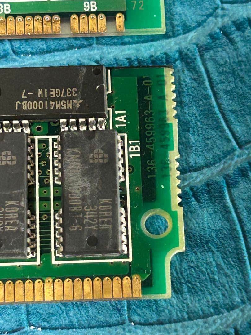 初期 NEC PC98用 [A01][A02パリティ付き] SIMM メモリ