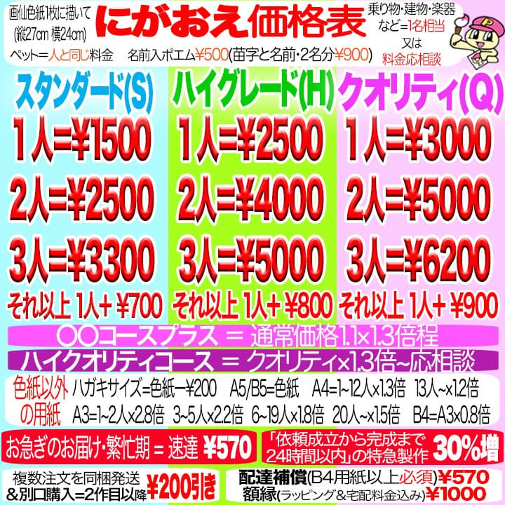 エモ似顔絵
