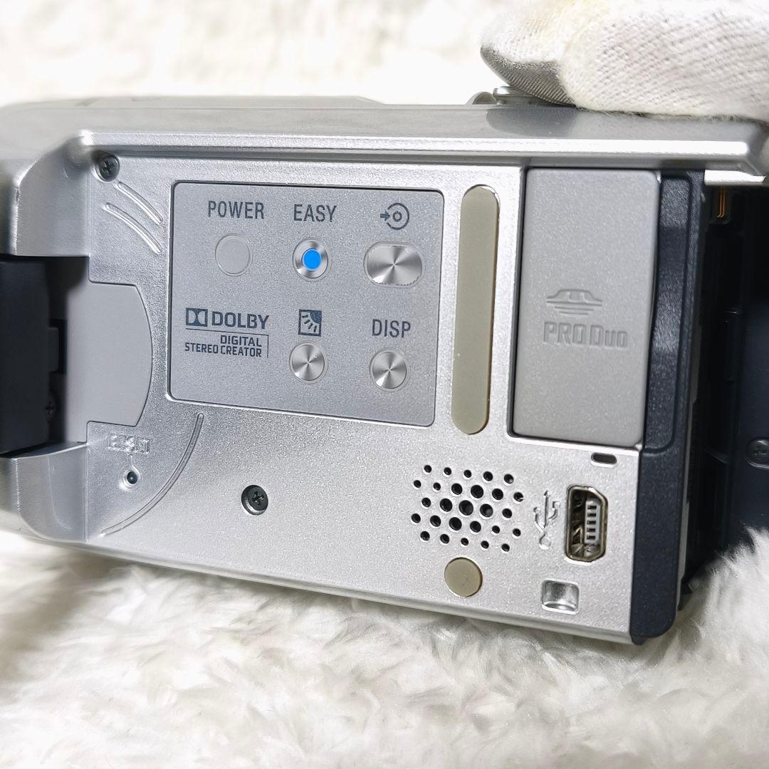 【動作未確認】SONY Handycam DCR-SX41 付属品 シルバー