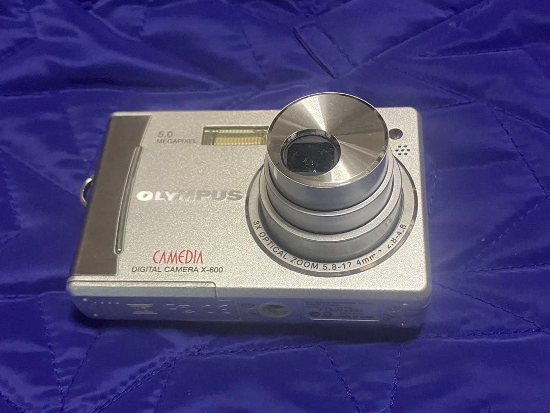 年代物 y2k平成レトロ OLYMPUS CAMEDIA X-600 箱付き