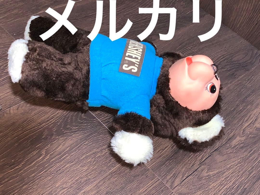 hershey's ハーシーズ ぬいぐるみ アメトイ クマ ヴィンテージ 青