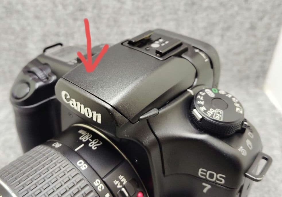 Canon EOS7 標準ズームレンズ付き　フィルムカメラ