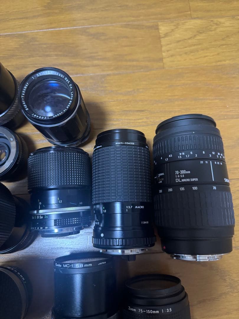 ゆ*ん様 レンズ まとめて ジャンク品 pentax nikon canon 4