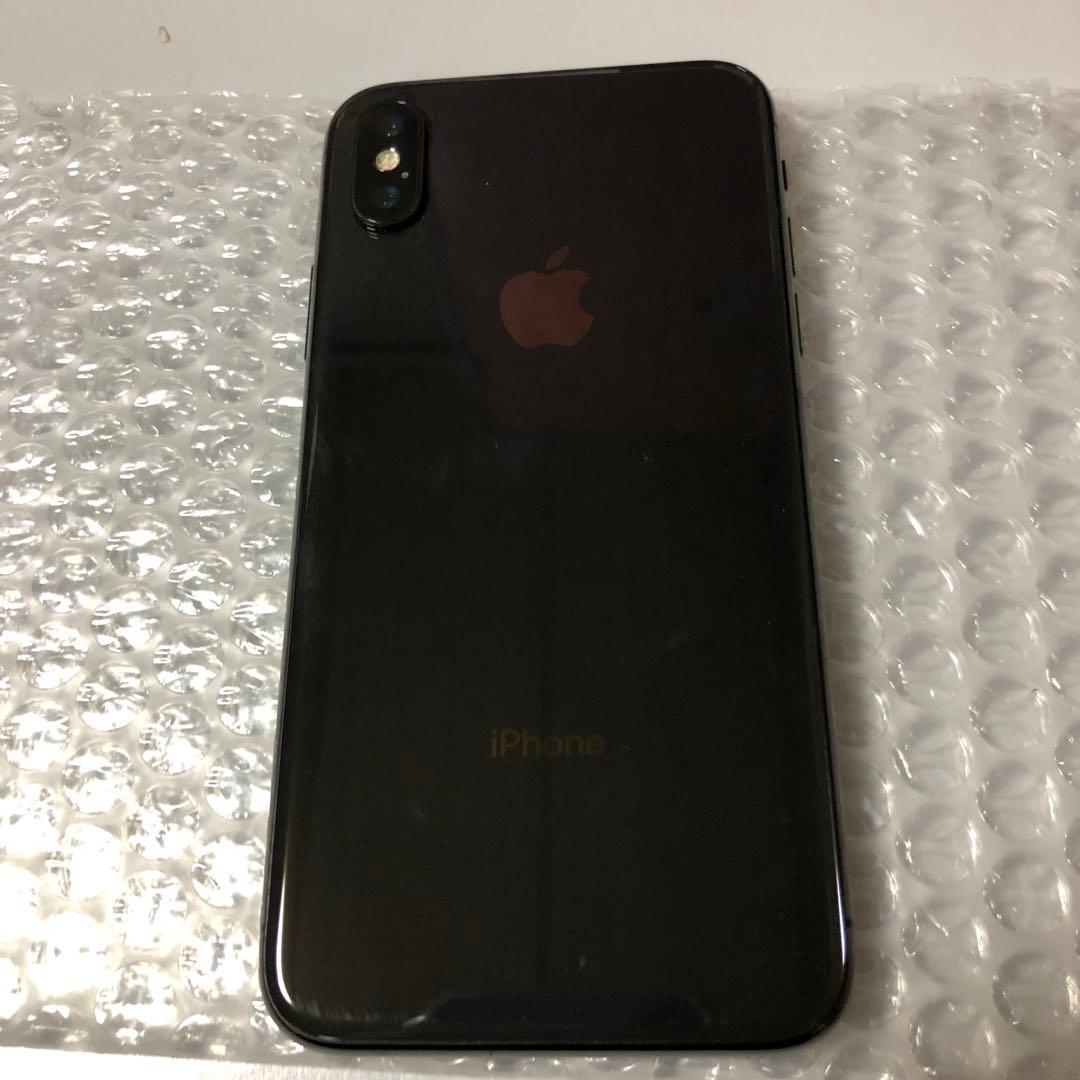 極美品iPhone X 64GBSIMフリー　グレー動作品