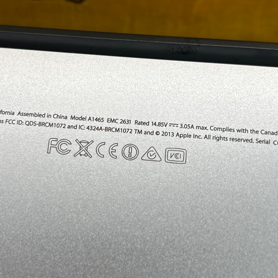 macbook air 11インチ(Early2014)