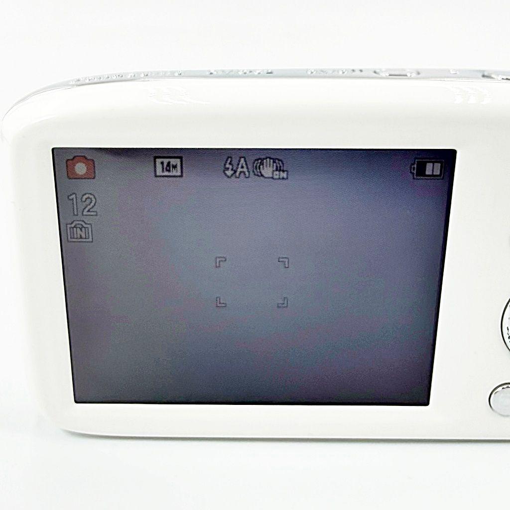 パナソニック LUMIX DMC-S2 ホワイト コンデジ カメラ 中古