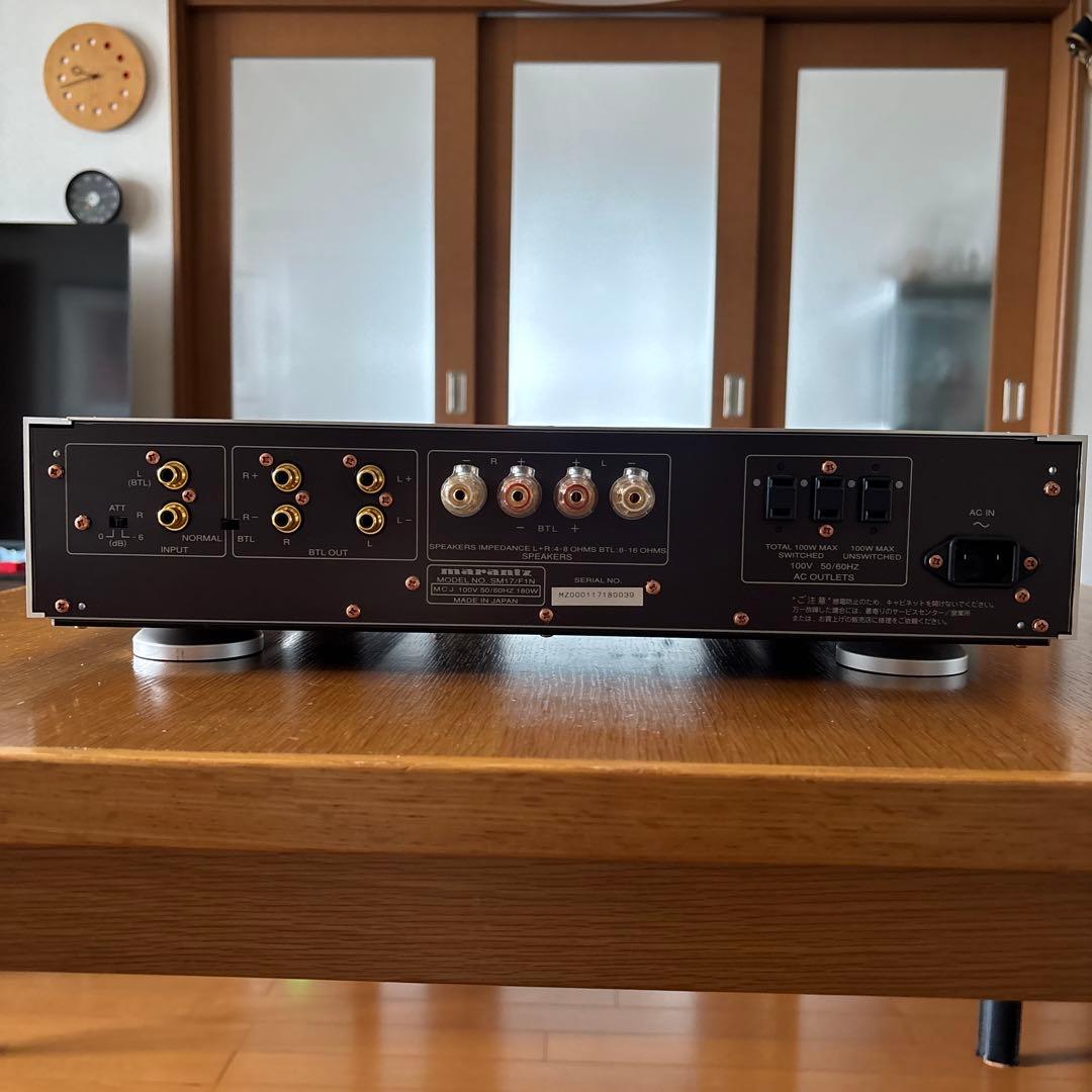 Marantz SM-17SA　パワーアンプ　KRELL 電源ケーブル付き