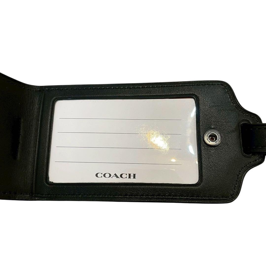 【新品】COACH コーチ ラゲッジタグ ネームタグ ベージュ パッチ