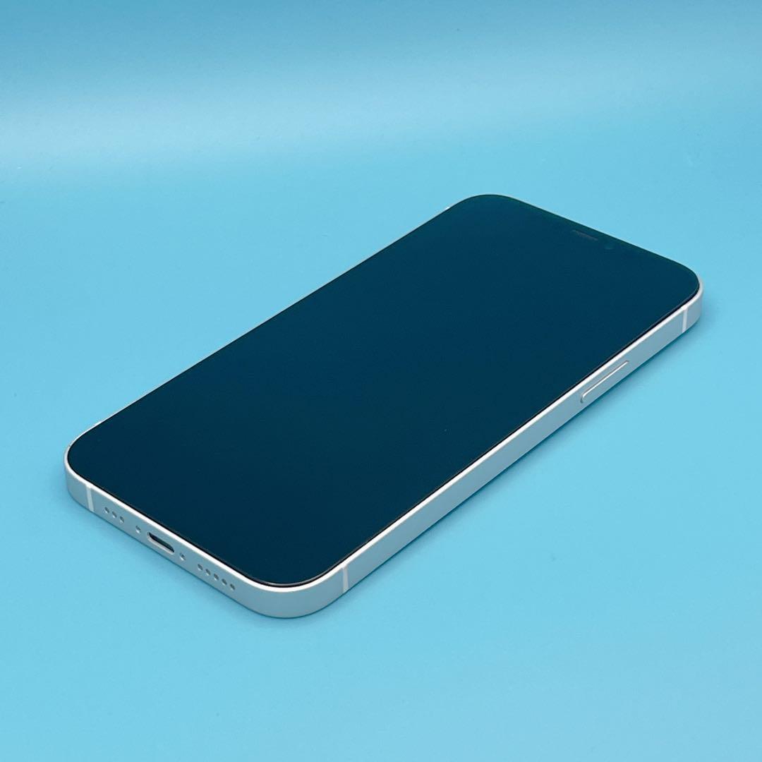 【極美品】iPhone12 バッテリー100% 64GB SIMフリー ホワイト