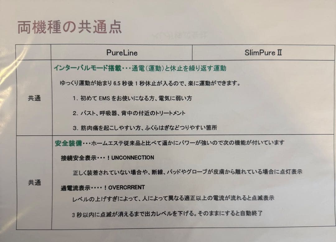 【美品】Pureline & Slim Pure II業務用EMS 2台セット