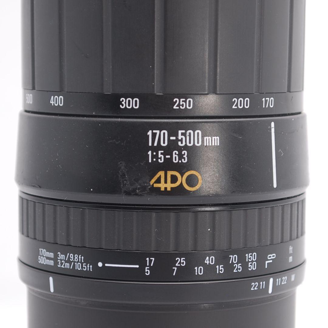 フルサイズ対応 SIGMA 170-500mm F5-6.3 APO Canon
