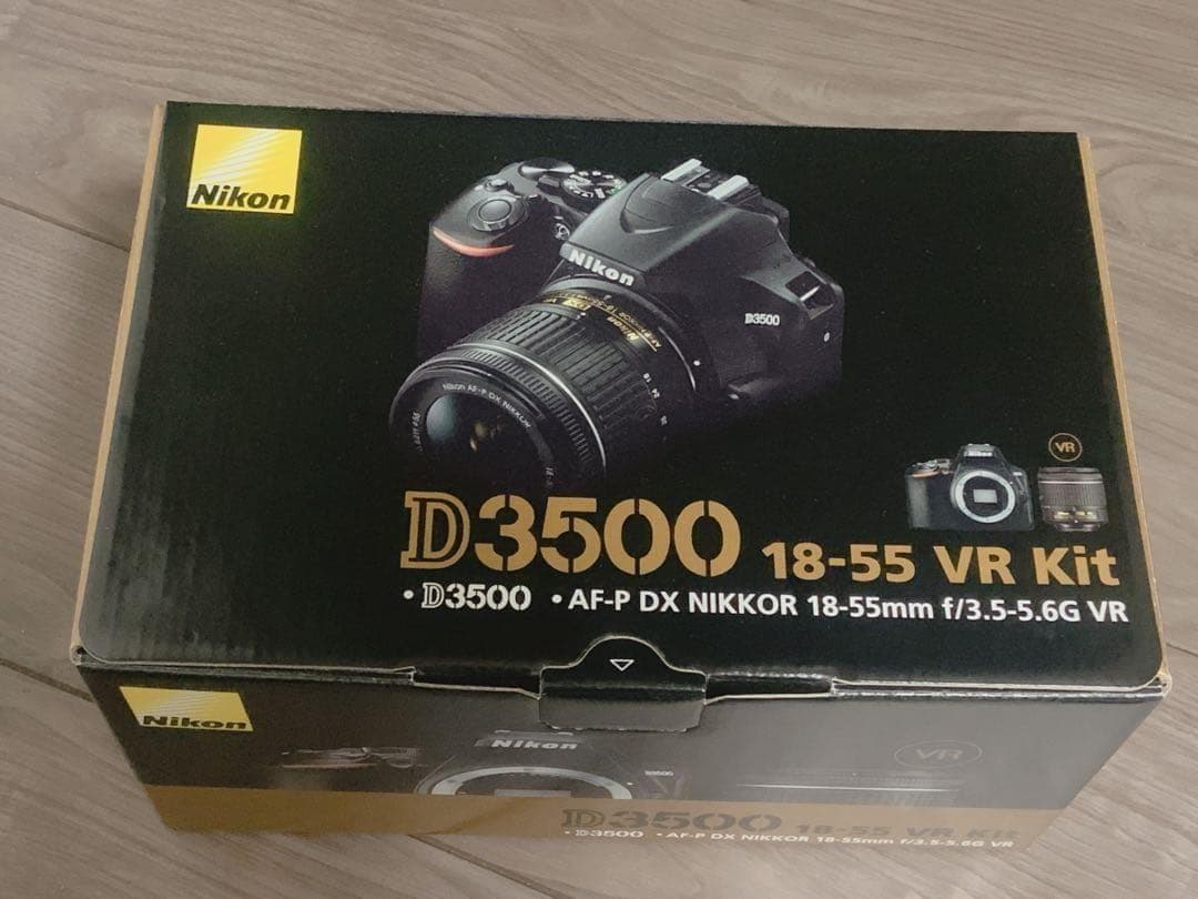 ✨美品・箱付き✨Nikon D3500レンズキット✨AF-P 18-55mm