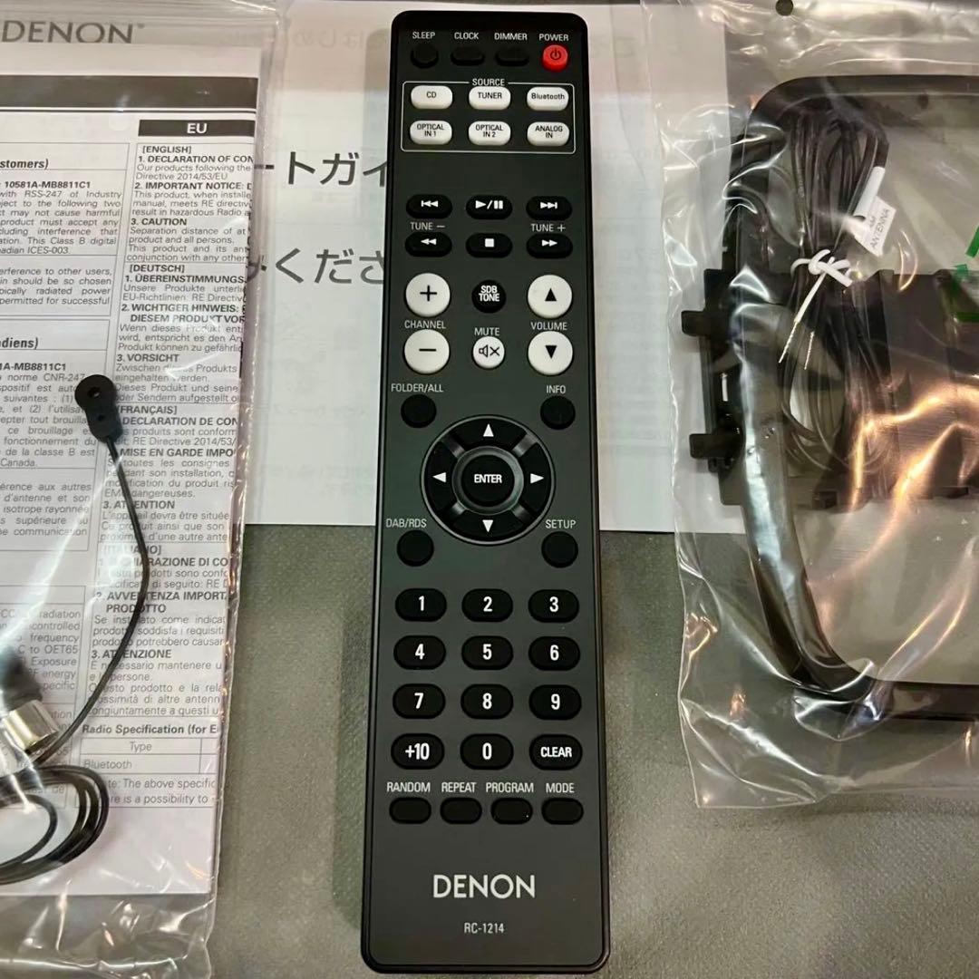 ☆売り切り☆ 【超美品】 DENON デノン 『RCD-M41』 CDレシーバー