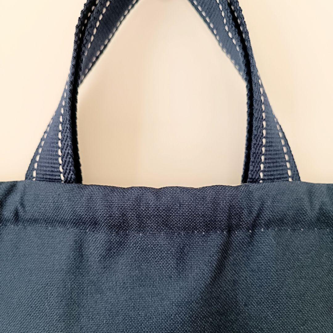 入園入学3点セット　帆布レッスンバッグ&上履き袋&体操服袋　ネイビー　絵本袋