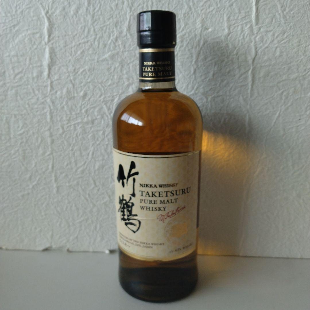 ウイスキー NIKKA ニッカ 竹鶴 ピュアモルト 白ラベル 700ml 43度