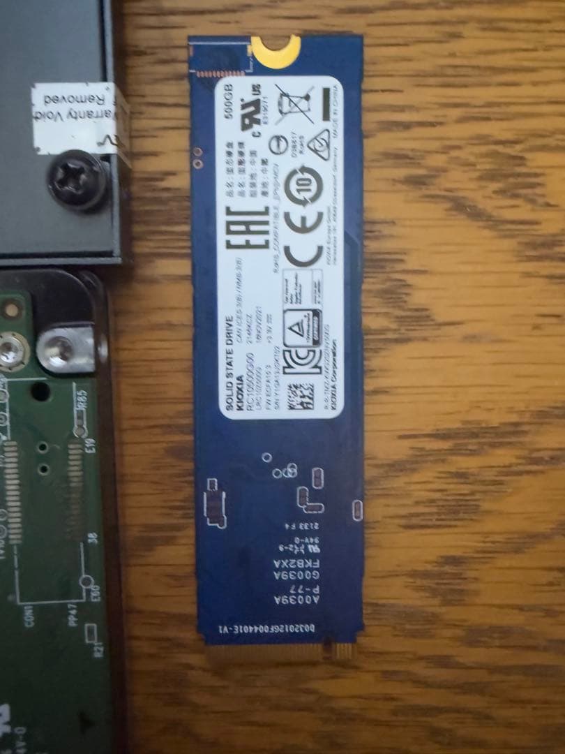 SSD/HDDセット 120GB/320GB/500GB まとめ 5点