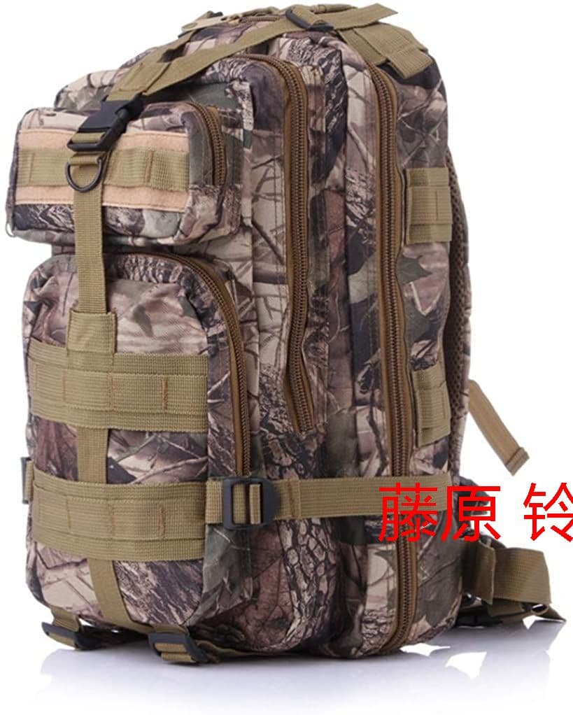 登山リュックサック 迷彩 大容量 防水 丈夫 耐摩耗 軽量 背中通気 耐衝撃e