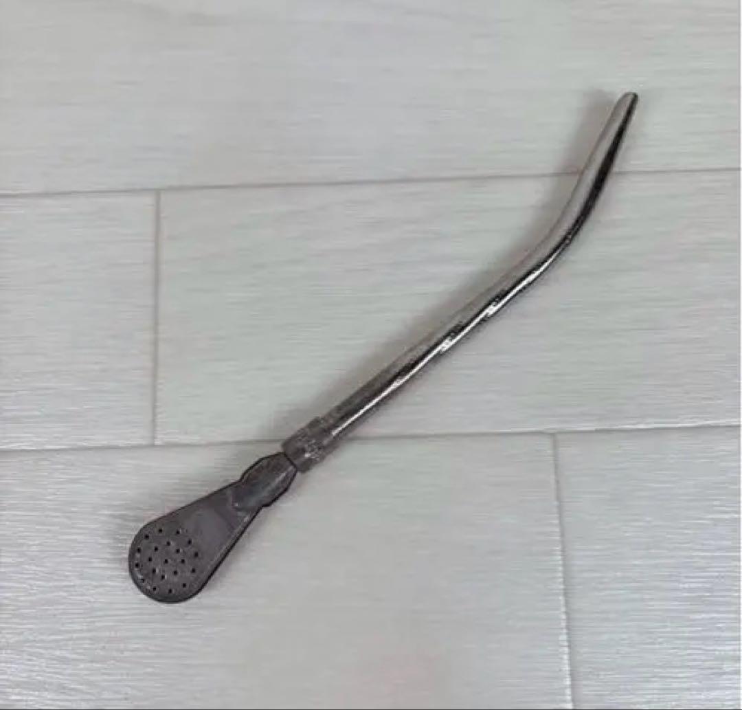 マテ茶カップと金属ストロー　セット