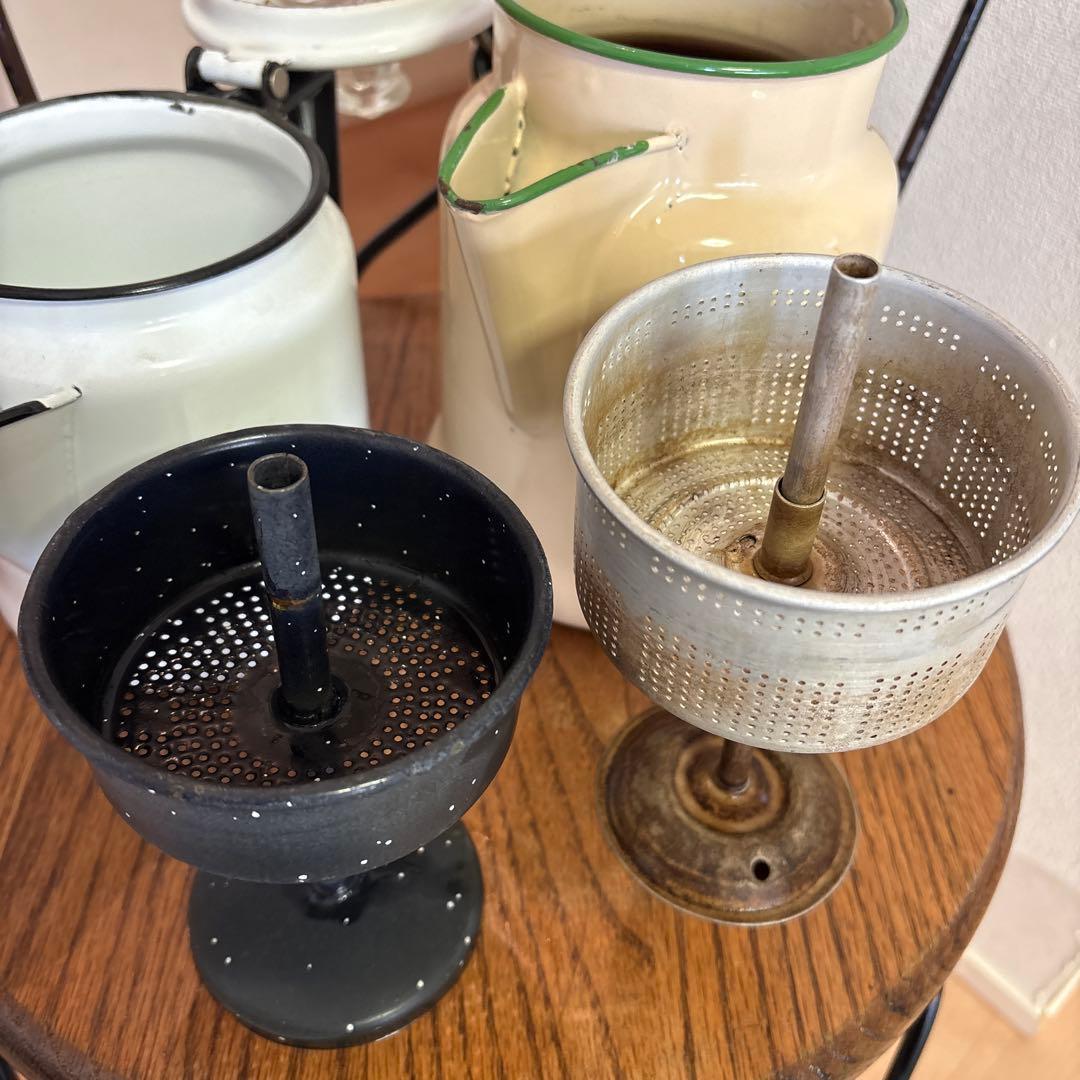 ビンテージ　パーコレーター　PYREX アメリカ製　2個セット　インテリア