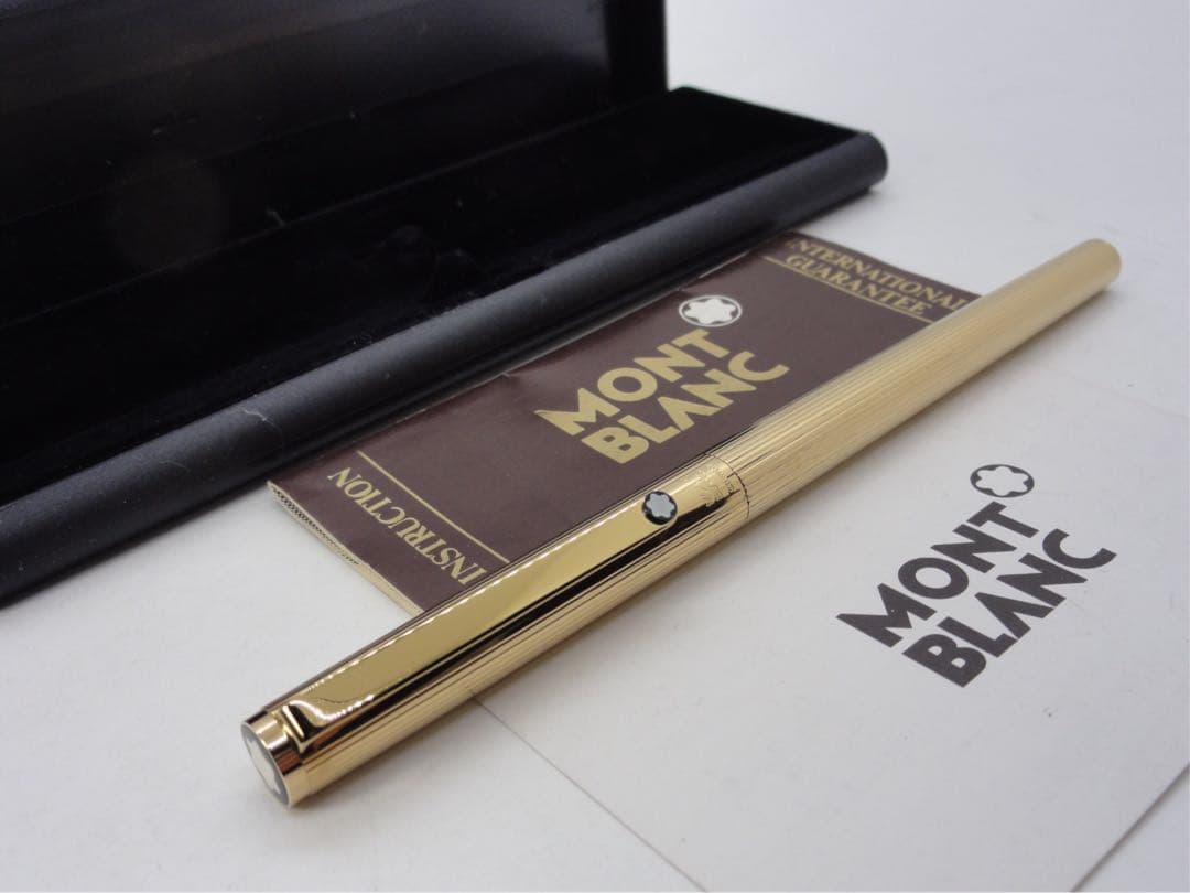 ⭐️金運を呼ぶ❗️総金張り未使用に近い品！稀少度の高いSラインNo2147モンブラン