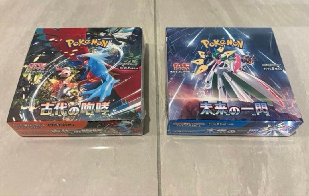 ポケモンカード　古代の咆哮、未来の一閃　未開封BOX　シュリンク付き