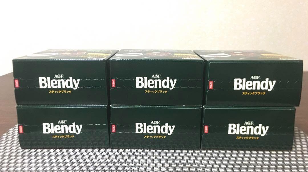 AGF Blendy スティックブラック 30本入り　17箱