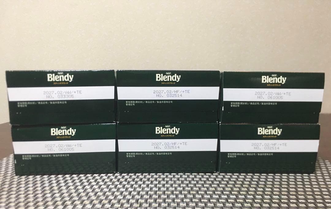AGF Blendy スティックブラック 30本入り　17箱