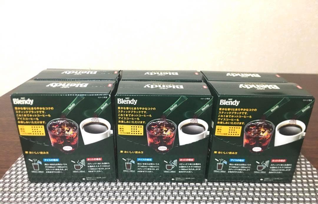 AGF Blendy スティックブラック 30本入り　17箱