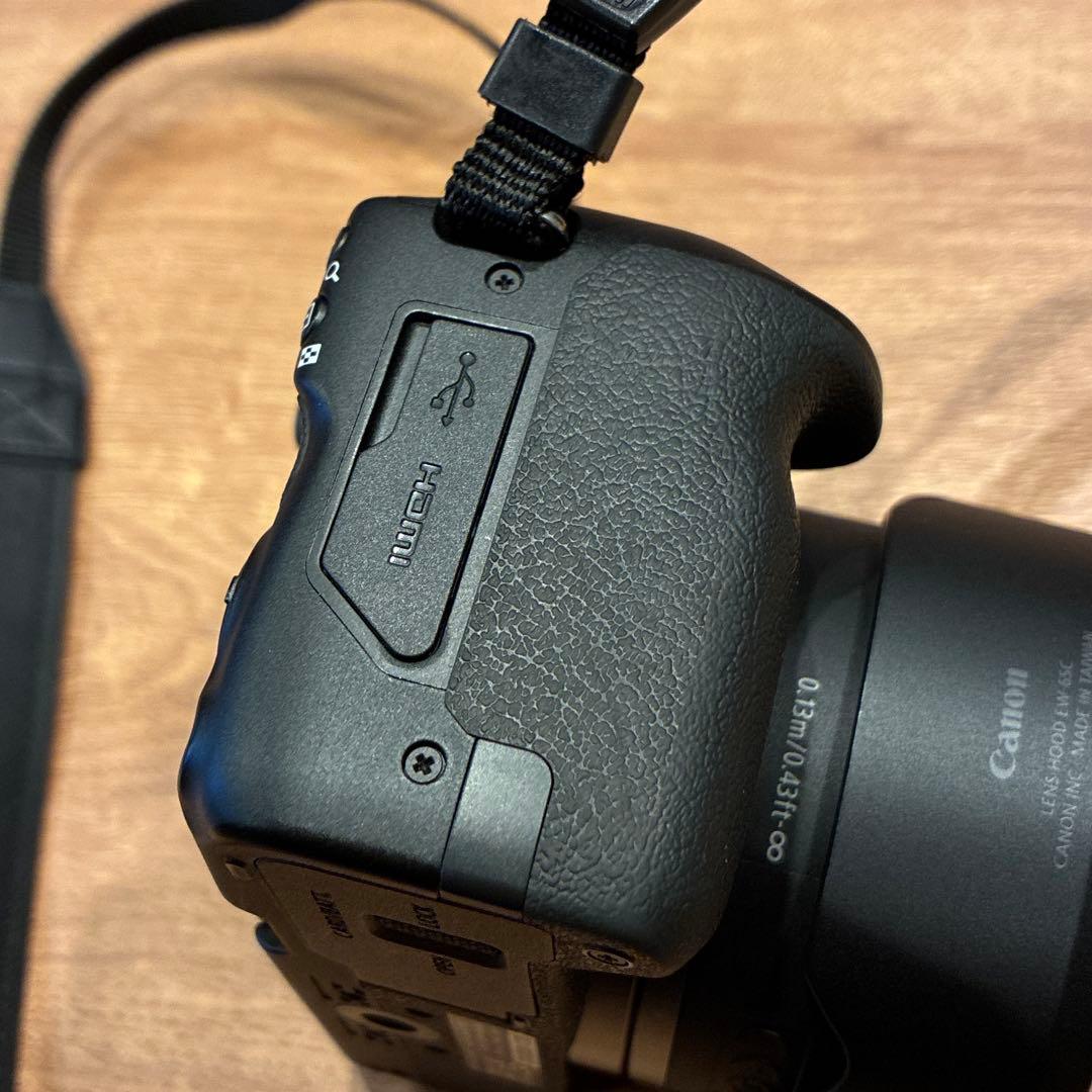 【極美品】CANON R50 ボディ + 単焦点 & 望遠レンズ